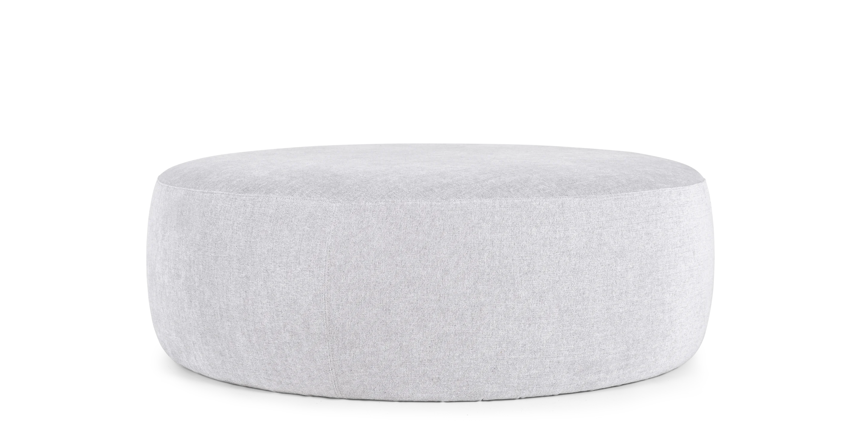 Pooof 120 light grey front view